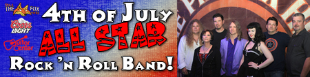4th of July All Star Band Banner